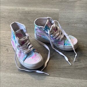 Vans Colorful Kids High-Top Sneakers